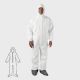 Kappler ProVent® Plus - Coverall w/ Hood & Boots, E. Back Waist, Wrists and Face Opening - #PPH424