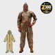 Kappler® Zytron® Z300 Coverall with Hood & Sock Boots and Elastic Wrists #Z3H426