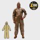 Kappler® Zytron® Z300 Coverall with Hood & Elastic Wrists and Ankles #Z3H428