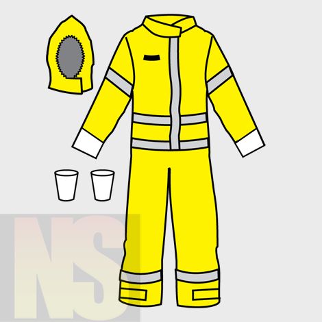 Buy Kappler® DuraChem® 200 Coverall and Hood Ensemble CP