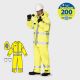 Kappler® DuraChem® 200 Coverall and Hood Ensemble #D2H443-9212