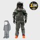 Kappler® Zytron® Z200 Level B Suit w/ Expanded Back #Z2H571