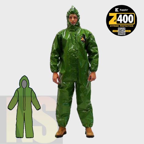 IN STOCK NO TAX SIZE IS 2X/3X CASE OF 12 KAPPLER Z1S428 COVERALL WITH HOOD 